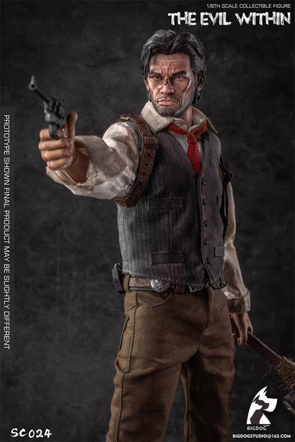 The Evil Within BIGDOG Possessed Entity Investigator & Keeper NO SC022/3/4 1/6 Action Figure (3rd party)