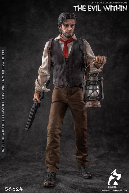 The Evil Within BIGDOG Possessed Entity Investigator & Keeper NO SC022/3/4 1/6 Action Figure (3rd party)