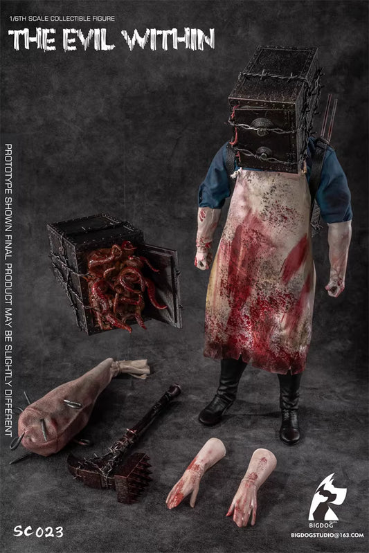 The Evil Within BIGDOG Possessed Entity Investigator & Keeper NO SC022/3/4 1/6 Action Figure (3rd party)
