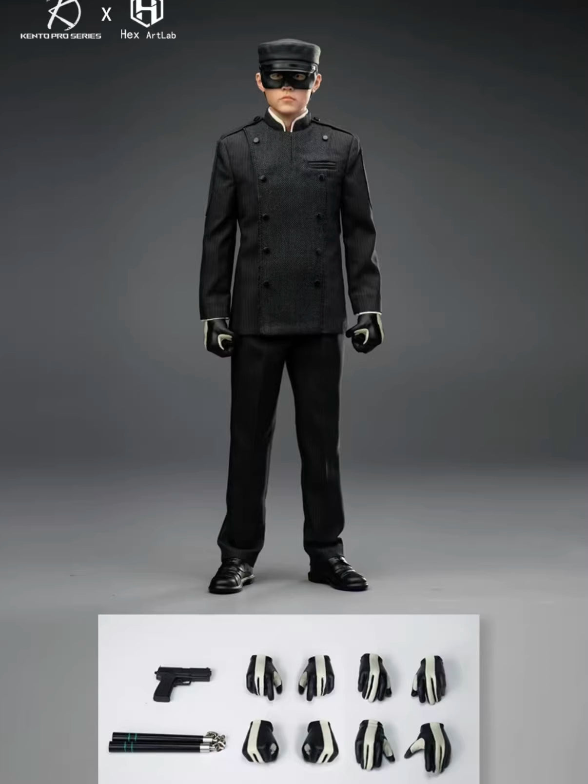 The Green Hornet Kento Pro Series & Hex ArtLab Kato by Jay Chou KP04A/B 1/6 Action Figure (3rd party)