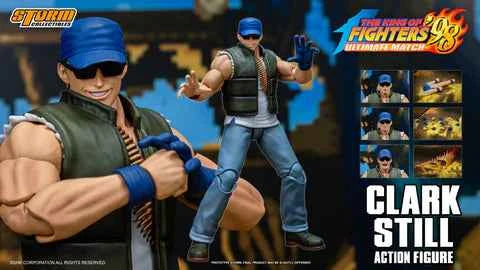 The King of Fighters Storm Collectibles Ultimate Match Clark Still SKKF17 1/12 Licensed Action Figure