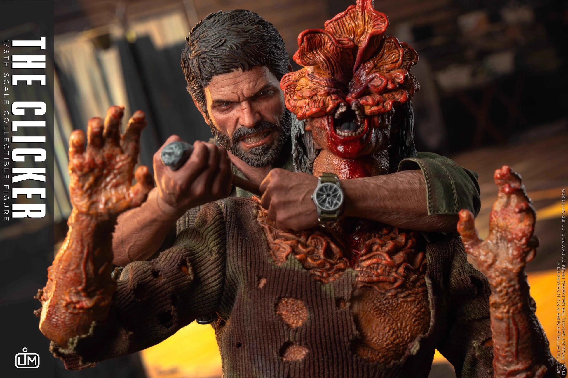 The Last of Us LIMTOYS Studio Clicker Action Figure (3rd party)