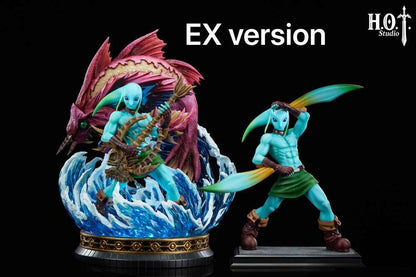 The Legend Of Zelda HOT Studio Zora Form Link Resin Statue