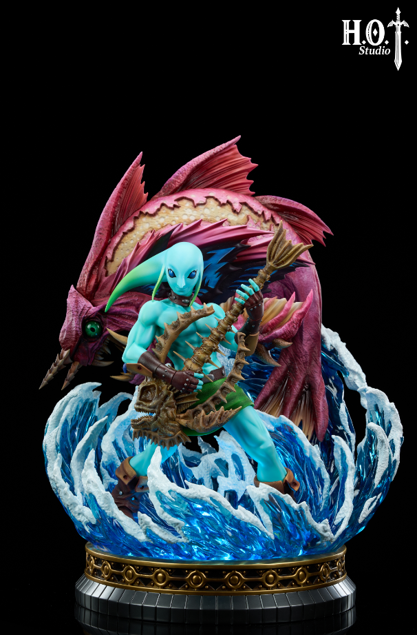 The Legend Of Zelda HOT Studio Zora Form Link Resin Statue
