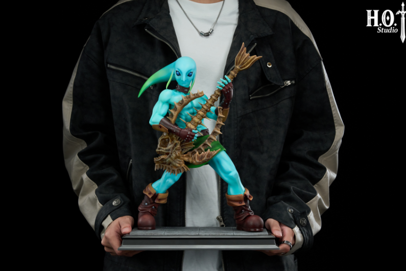 The Legend Of Zelda HOT Studio Zora Form Link Resin Statue