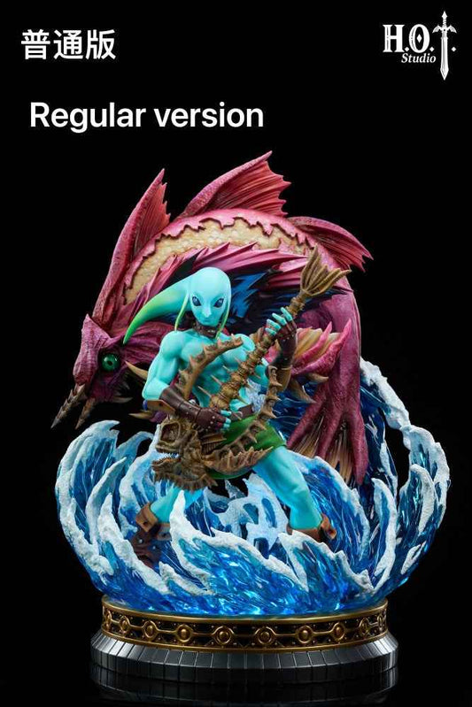The Legend Of Zelda HOT Studio Zora Form Link Resin Statue