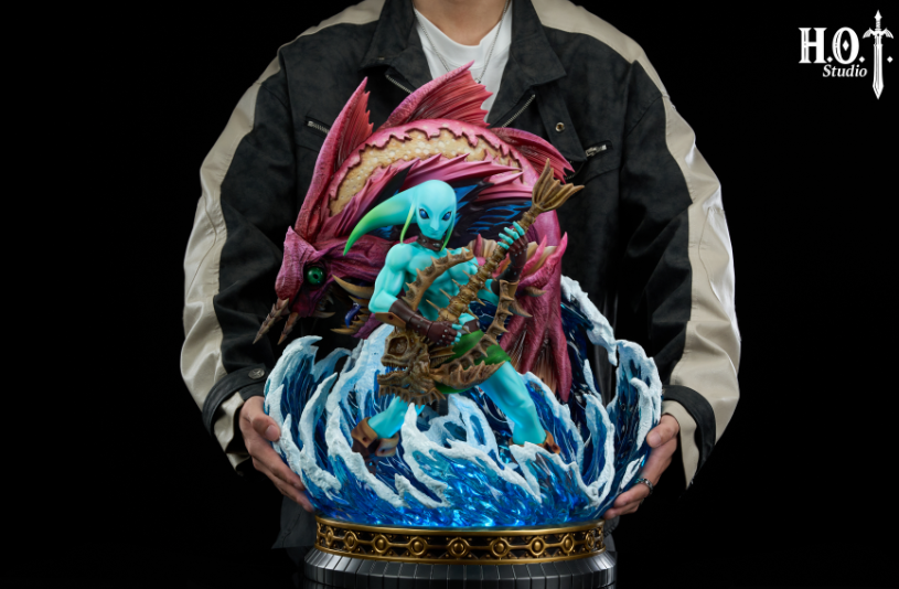 The Legend Of Zelda HOT Studio Zora Form Link Resin Statue