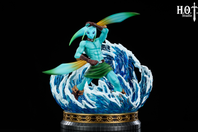 The Legend Of Zelda HOT Studio Zora Form Link Resin Statue
