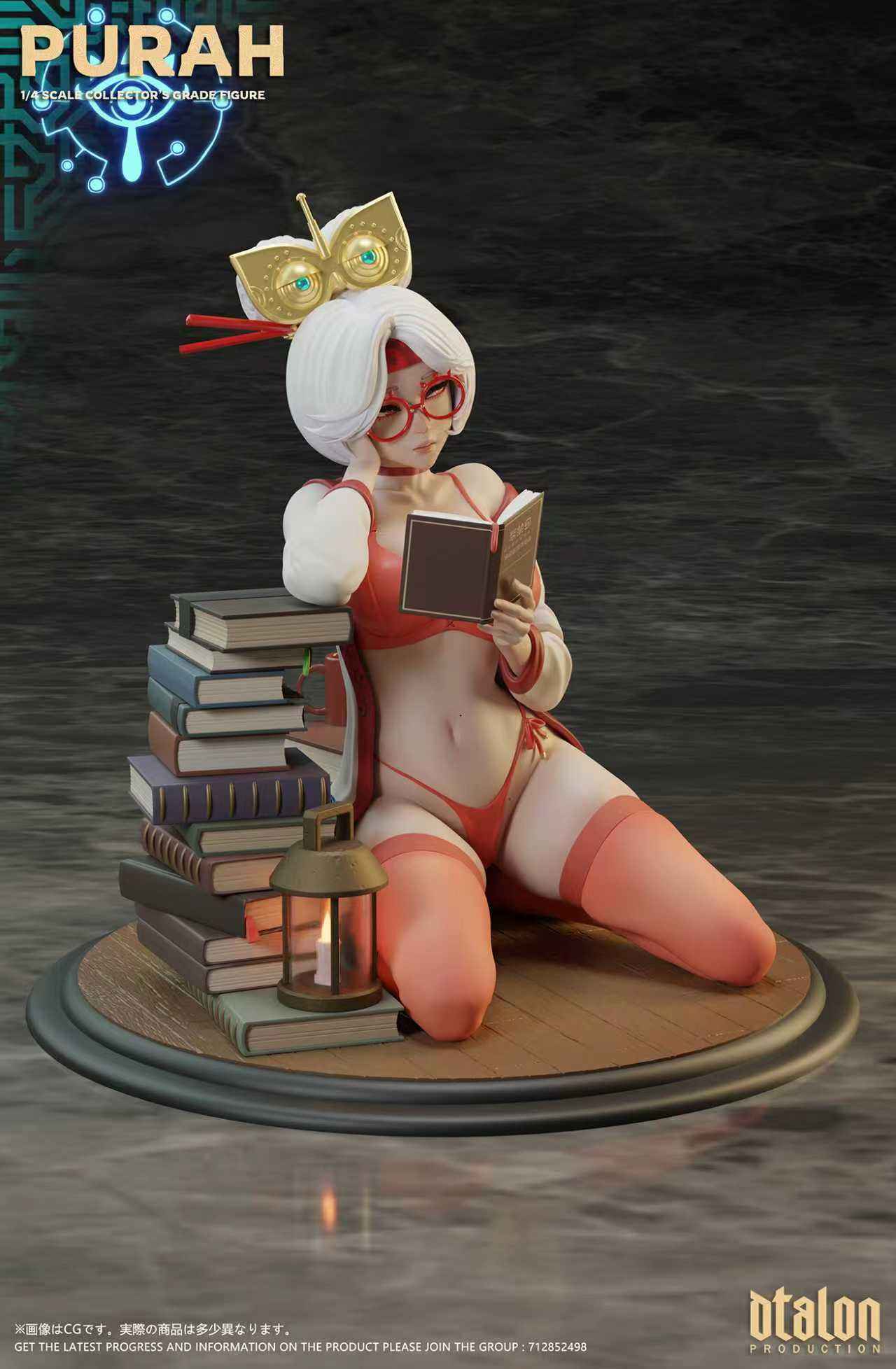 The Legend of Zelda Dtalon Studio Purah 1/4 Resin Statue (PayPal Fees and Shipping Costs Included)