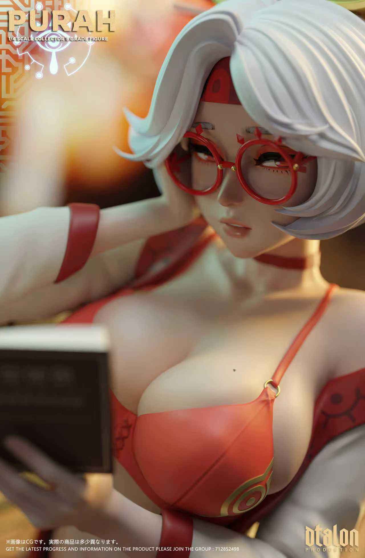 The Legend of Zelda Dtalon Studio Purah 1/4 Resin Statue (PayPal Fees and Shipping Costs Included)