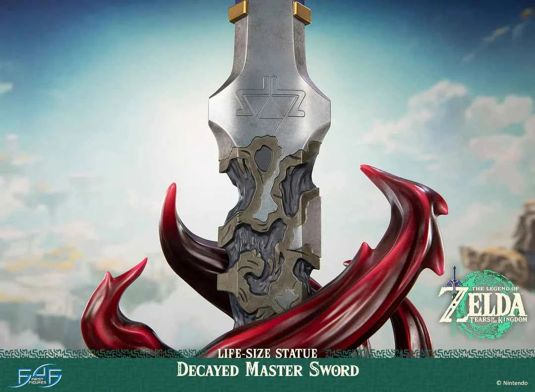 The Legend of Zelda First 4 Figures Tears of the Kingdom Decayed Master Sword
