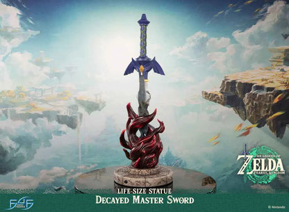 The Legend of Zelda First 4 Figures Tears of the Kingdom Decayed Master Sword