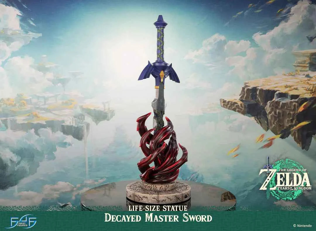 The Legend of Zelda First 4 Figures Tears of the Kingdom Decayed Master Sword