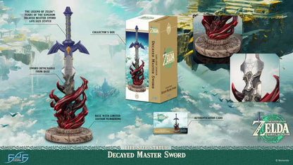 The Legend of Zelda First 4 Figures Tears of the Kingdom Decayed Master Sword
