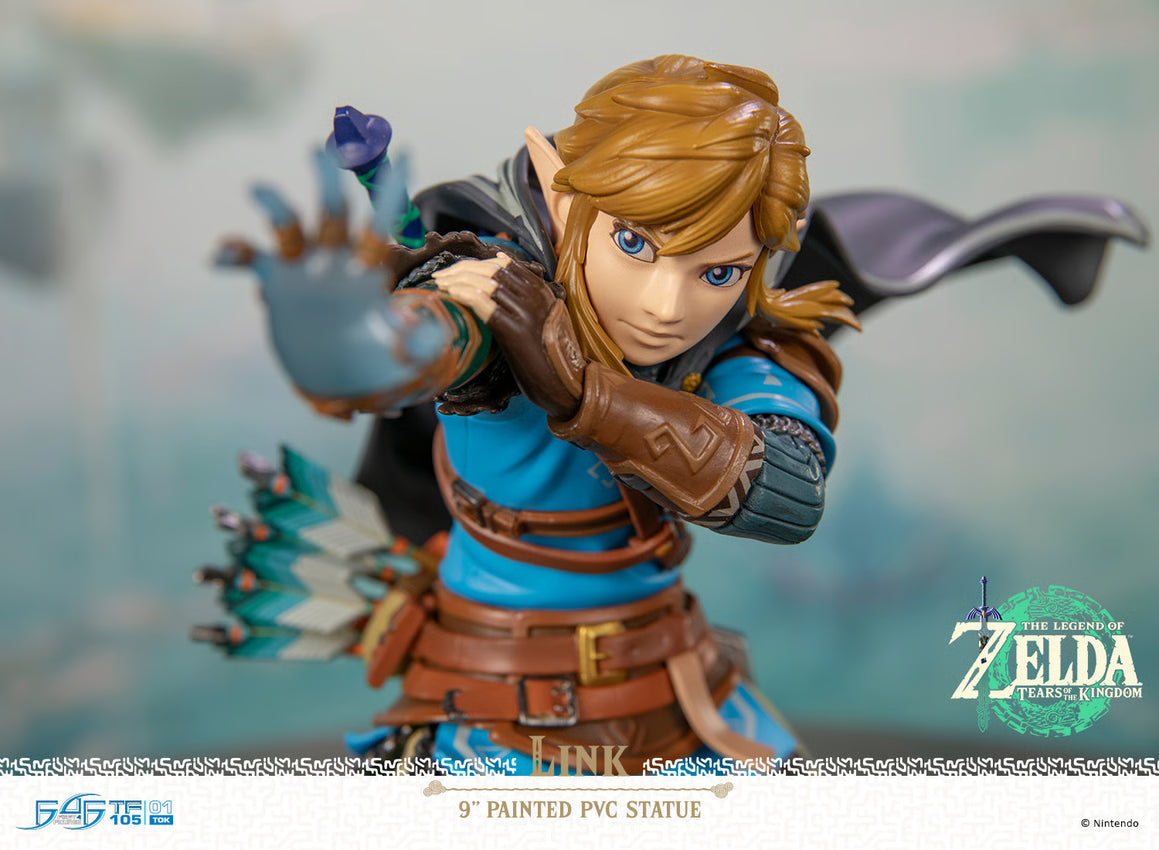 The Legend of Zelda First 4 Figures Tears of the Kingdom Link TOTKLS Licensed PVC Figure