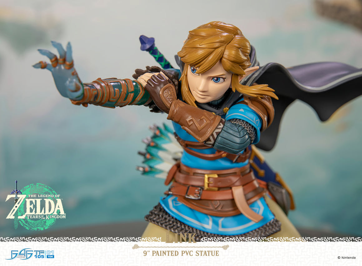 The Legend of Zelda First 4 Figures Tears of the Kingdom Link TOTKLS Licensed PVC Figure