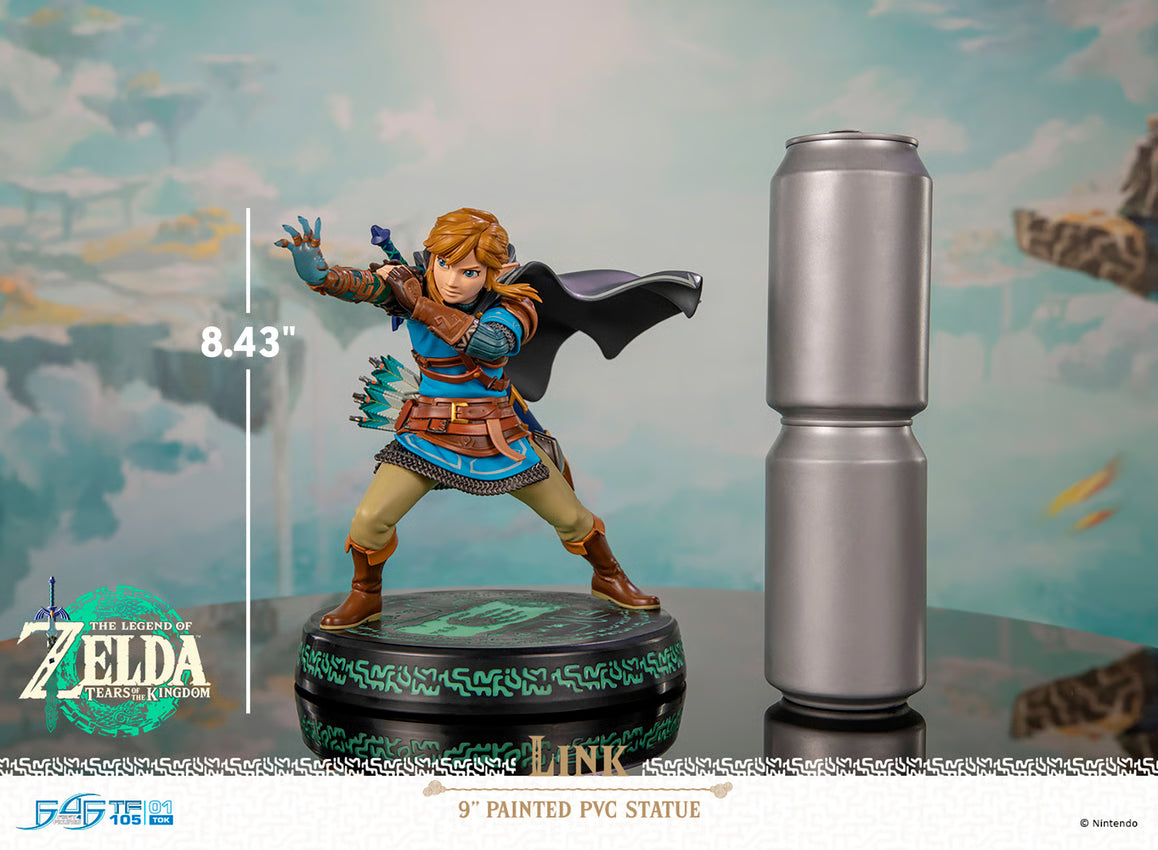 The Legend of Zelda First 4 Figures Tears of the Kingdom Link TOTKLS Licensed PVC Figure