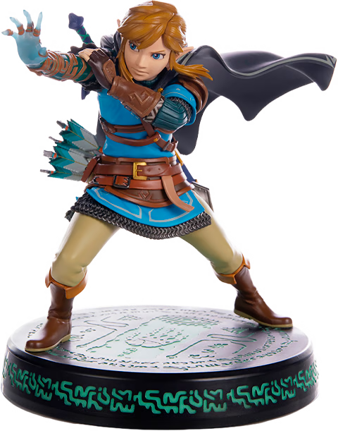 The Legend of Zelda First 4 Figures Tears of the Kingdom Link TOTKLS Licensed PVC Figure