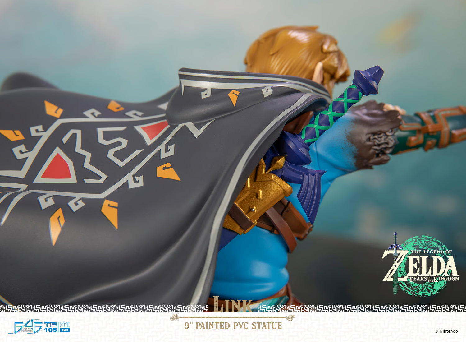 The Legend of Zelda First 4 Figures Tears of the Kingdom Link TOTKLS Licensed PVC Figure