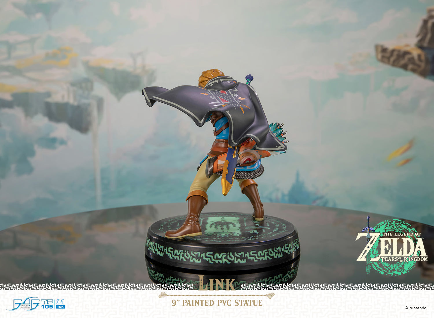 The Legend of Zelda First 4 Figures Tears of the Kingdom Link TOTKLS Licensed PVC Figure