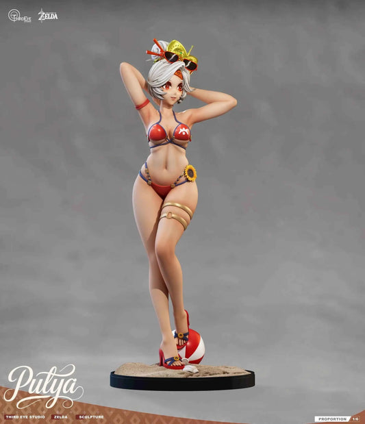 The Legend of Zelda Third Eye Studio Swimsuit Purah Resin Statue