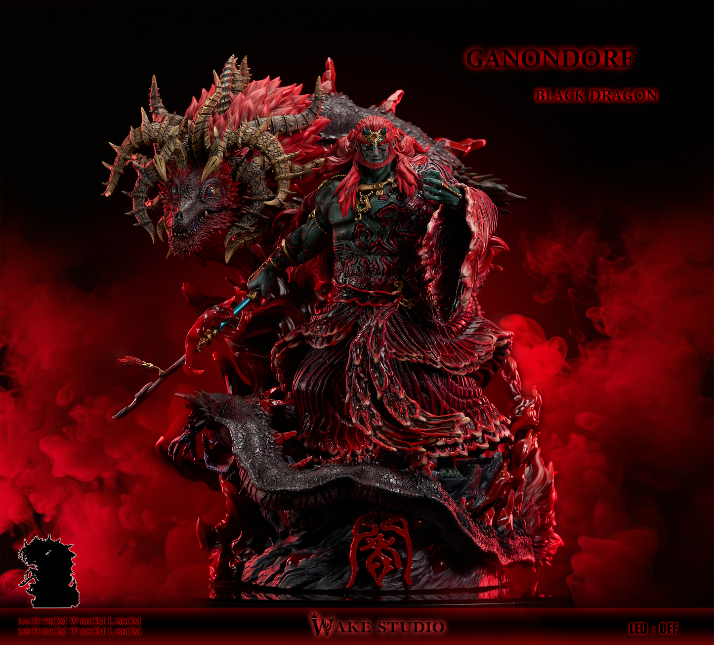 The Legend of Zelda Wake Studio Ganondorf Resin Statue