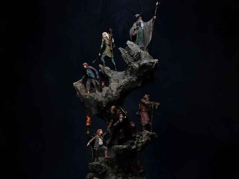 The Lord of the Rings Trilogy Masters Collection The Fellowship of the Ring Limited Edition Statue
