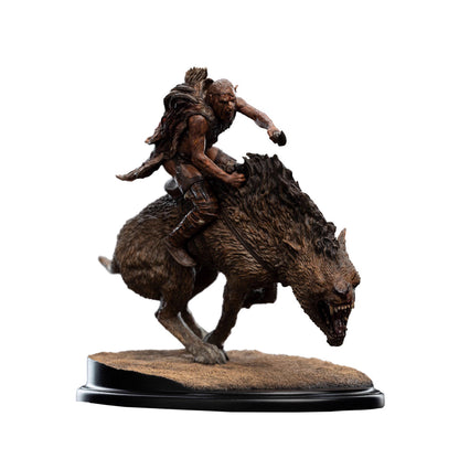 The Lord of the Rings WETA Workshop Orc Warg Rider Shaku 86-01-04752 Licensed Resin Statue