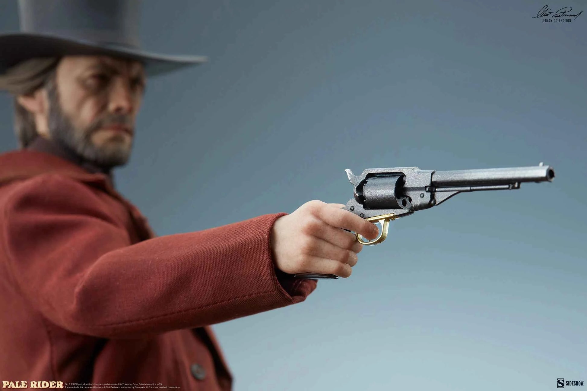 The Pale Rider Sideshow Collectibles Preacher (Clint Eastwood) 100453 1/6 Licensed Action Figure