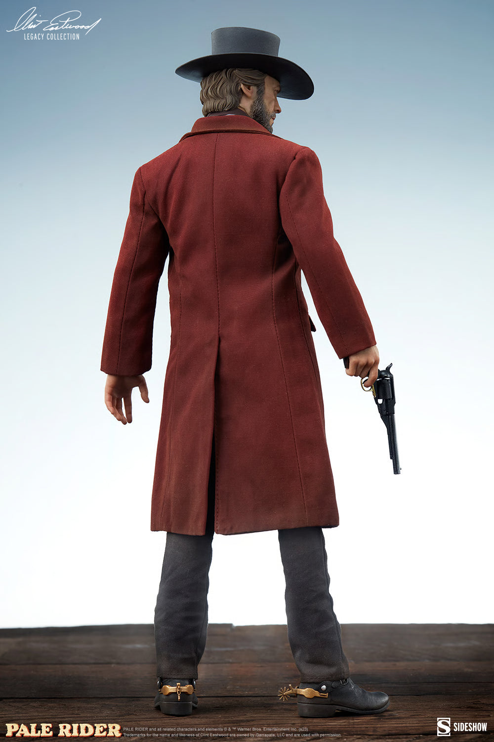 The Pale Rider Sideshow Collectibles Preacher (Clint Eastwood) 100453 1/6 Licensed Action Figure