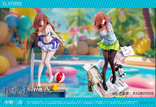 The Quintessential Quintuplets CL Studio Miku Nakano Resin Statue