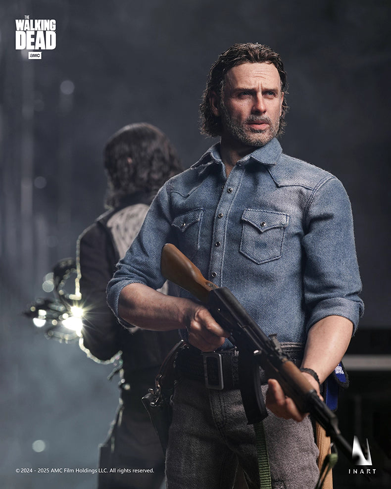 The Walking Dead Inart Collectibles Studio Season 8 Rick Grimes Ag-A024 1/6 Licensed Action Figure