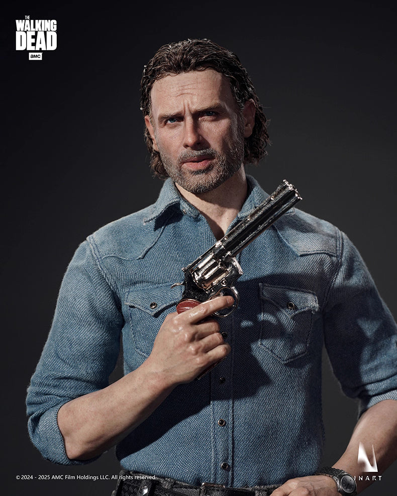 The Walking Dead Inart Collectibles Studio Season 8 Rick Grimes Ag-A024 1/6 Licensed Action Figure