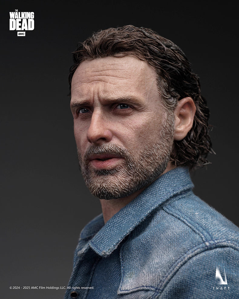 The Walking Dead Inart Collectibles Studio Season 8 Rick Grimes Ag-A024 1/6 Licensed Action Figure