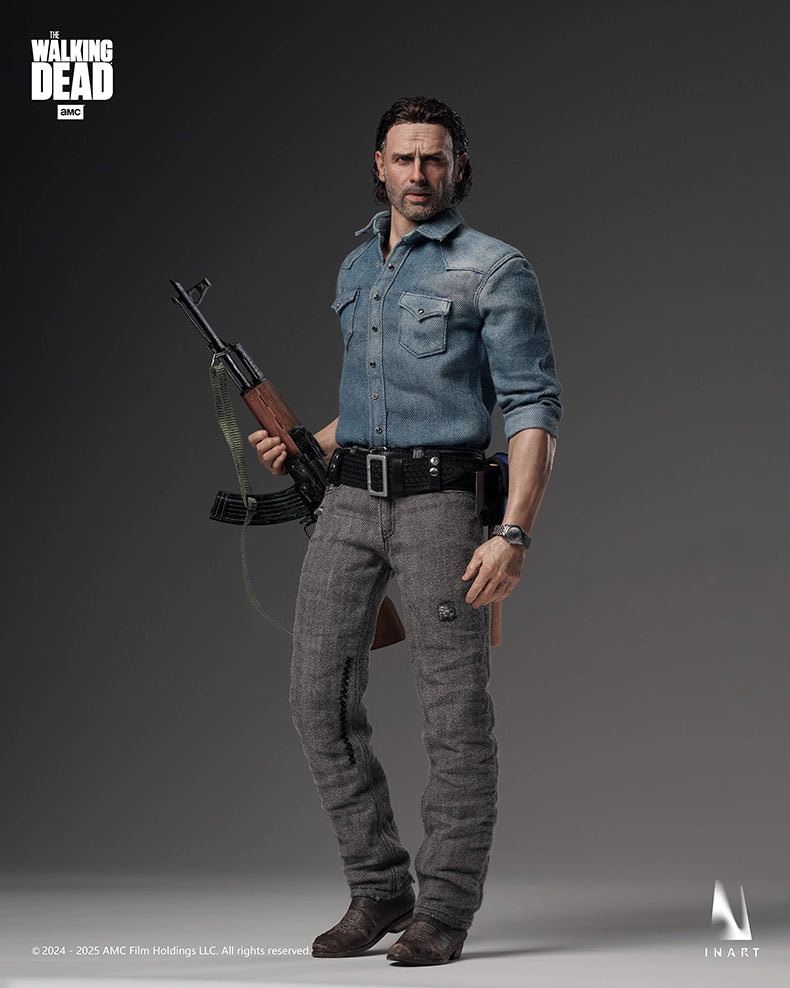 The Walking Dead Inart Collectibles Studio Season 8 Rick Grimes Ag-A024 1/6 Licensed Action Figure
