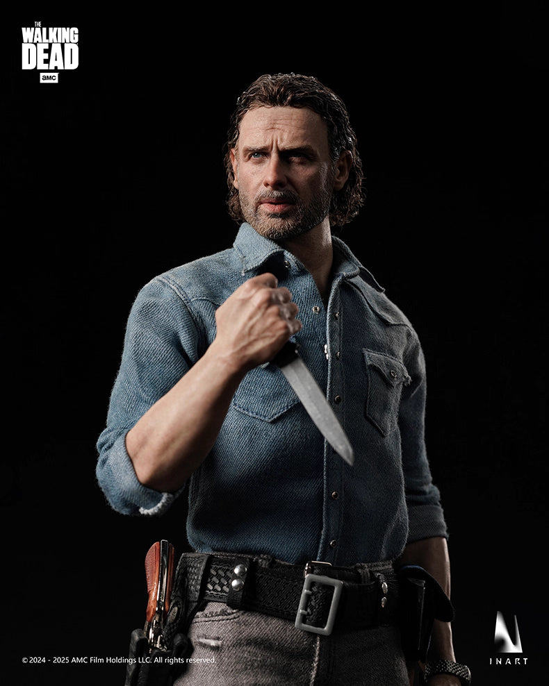 The Walking Dead Inart Collectibles Studio Season 8 Rick Grimes Ag-A024 1/6 Licensed Action Figure