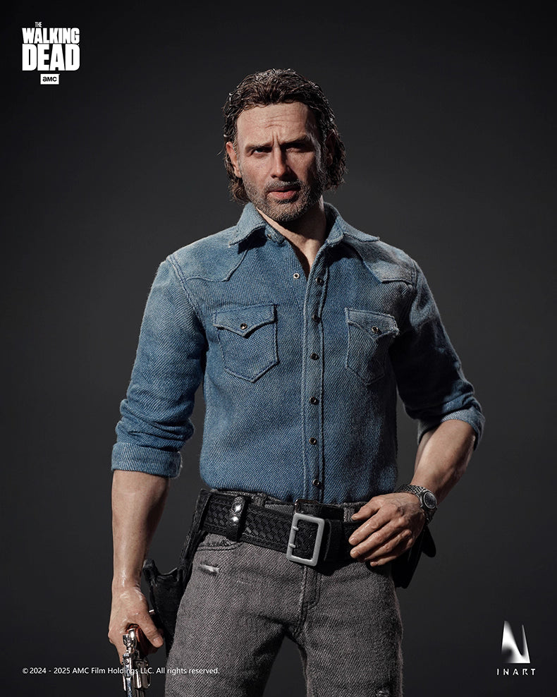 The Walking Dead Inart Collectibles Studio Season 8 Rick Grimes Ag-A024 1/6 Licensed Action Figure