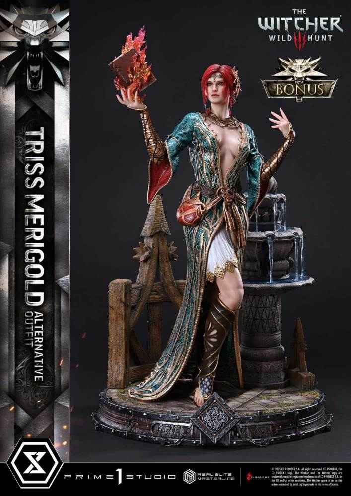 The Witcher Prime 1 Studio Triss Merigold Museum Masterline Wild Hunt REMW3-01 REMW3-01S Licensed Resin Statue