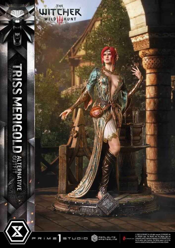 The Witcher Prime 1 Studio Triss Merigold Museum Masterline Wild Hunt REMW3-01 REMW3-01S Licensed Resin Statue