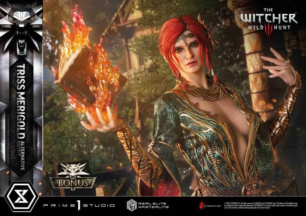 The Witcher Prime 1 Studio Triss Merigold Museum Masterline Wild Hunt REMW3-01 REMW3-01S Licensed Resin Statue