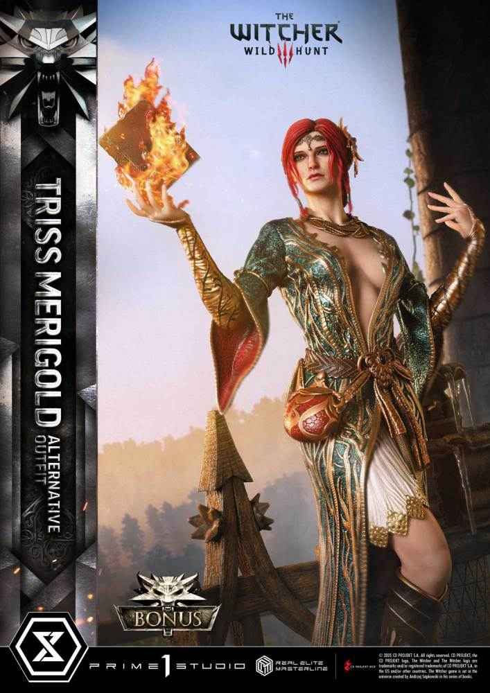 The Witcher Prime 1 Studio Triss Merigold Museum Masterline Wild Hunt REMW3-01 REMW3-01S Licensed Resin Statue