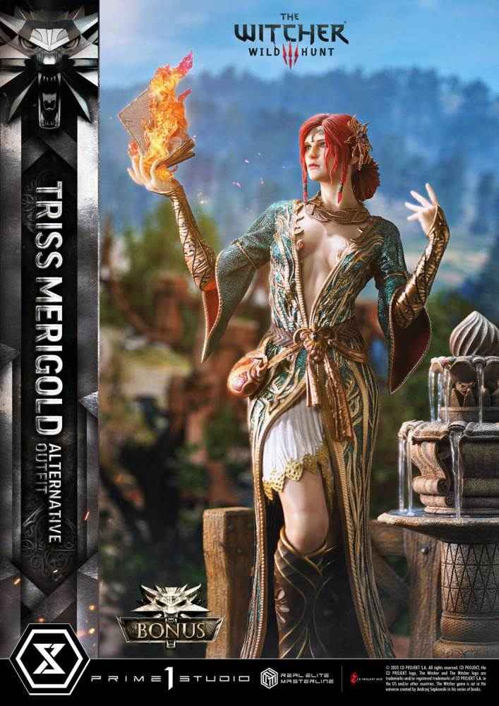 The Witcher Prime 1 Studio Triss Merigold Museum Masterline Wild Hunt REMW3-01 REMW3-01S Licensed Resin Statue