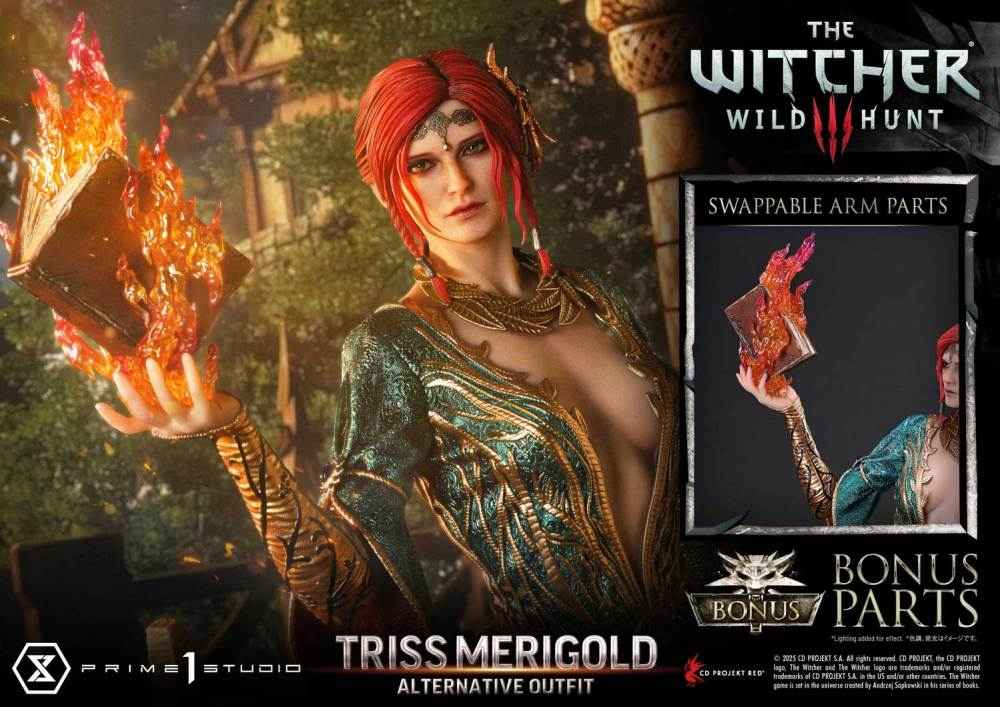 The Witcher Prime 1 Studio Triss Merigold Museum Masterline Wild Hunt REMW3-01 REMW3-01S Licensed Resin Statue