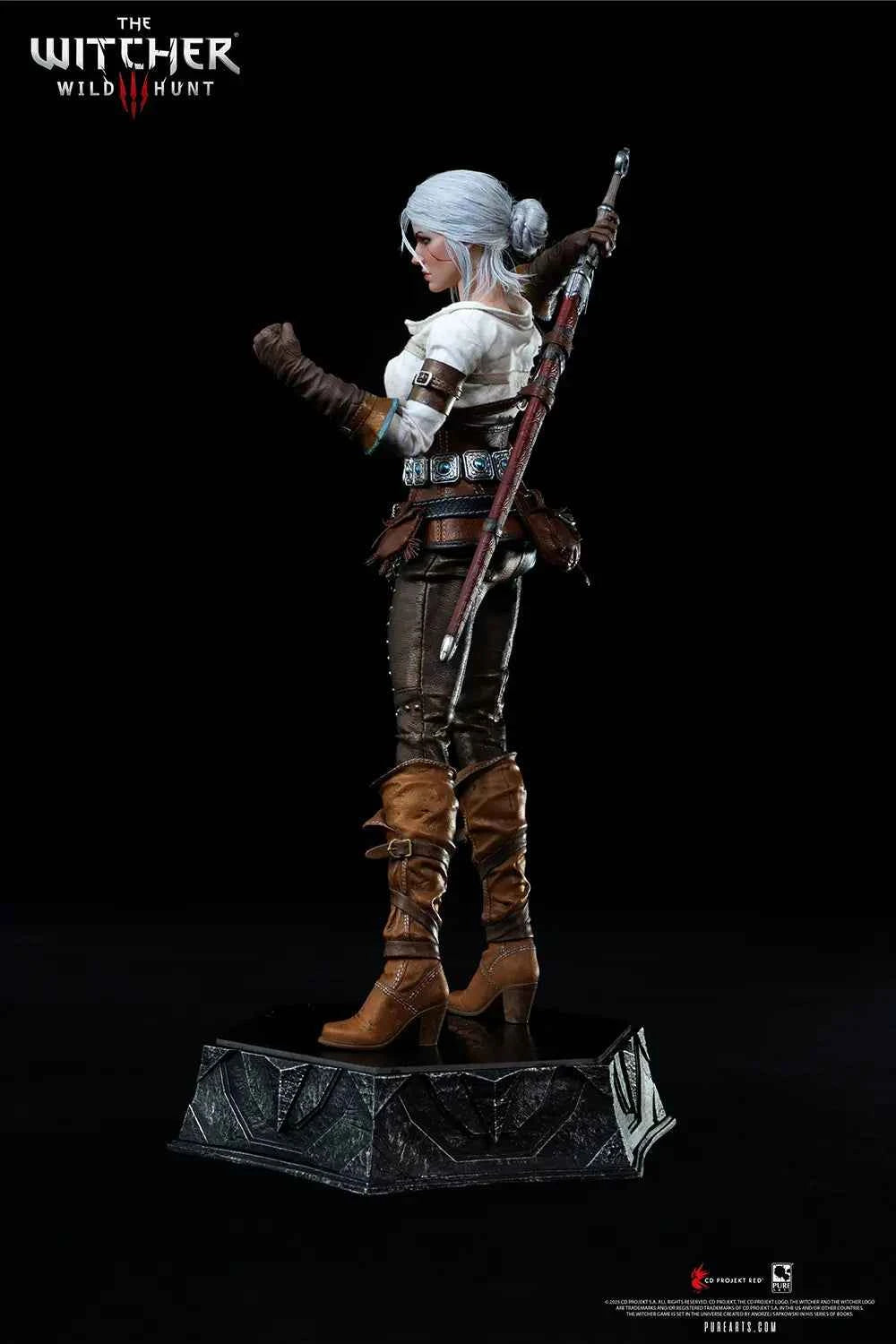 The Witcher PureArts Studio The Wild Hunt Ciri of the Cintra 1/6 Licensed Action Figure