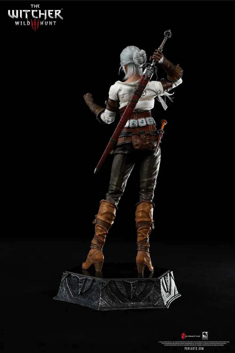 The Witcher PureArts Studio The Wild Hunt Ciri of the Cintra 1/6 Licensed Action Figure