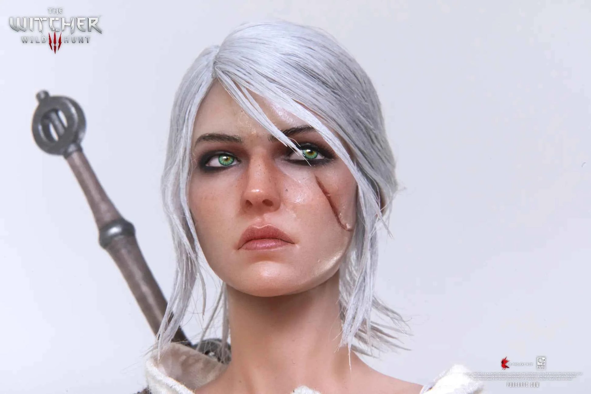 The Witcher PureArts Studio The Wild Hunt Ciri of the Cintra 1/6 Licensed Action Figure
