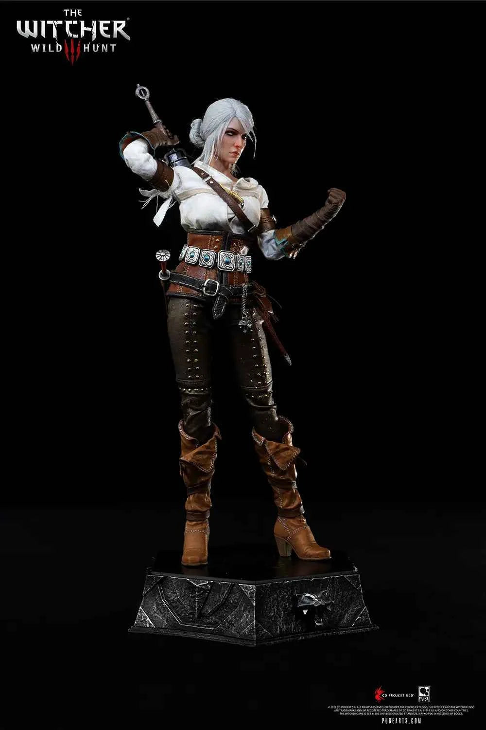 The Witcher PureArts Studio The Wild Hunt Ciri of the Cintra 1/6 Licensed Action Figure