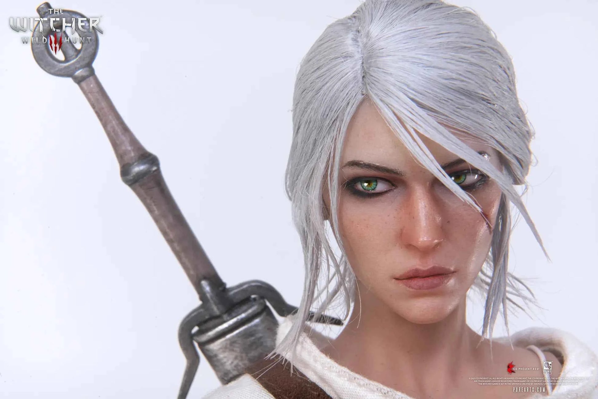 The Witcher PureArts Studio The Wild Hunt Ciri of the Cintra 1/6 Licensed Action Figure