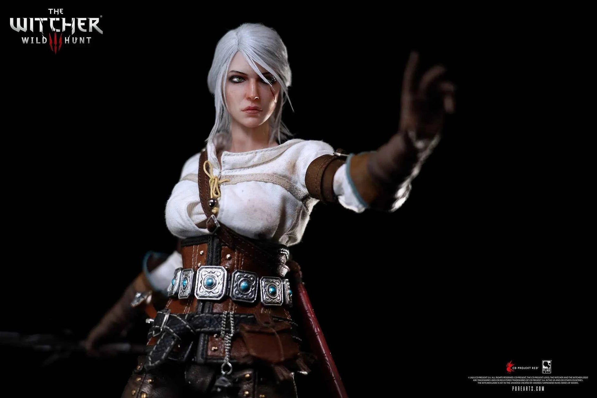 The Witcher PureArts Studio The Wild Hunt Ciri of the Cintra 1/6 Licensed Action Figure