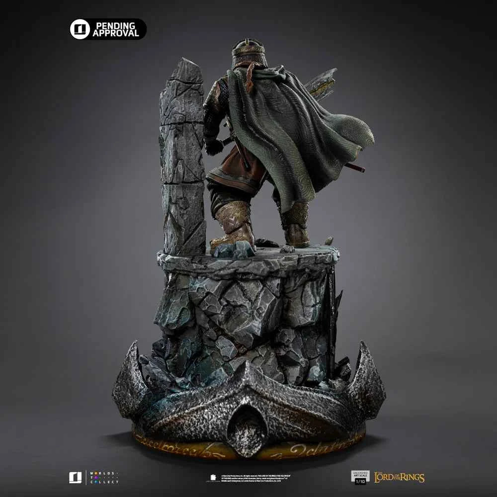 The Lord of the Rings Iron Studios Gimli Unleashed Art Scale WBLOR127625-10 1/10 Licensed Resin Statue